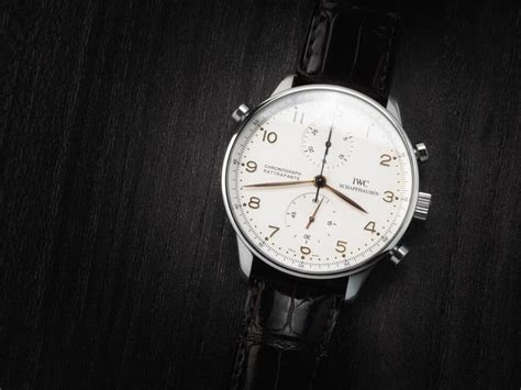 iwc portoghese cinturino acciaio